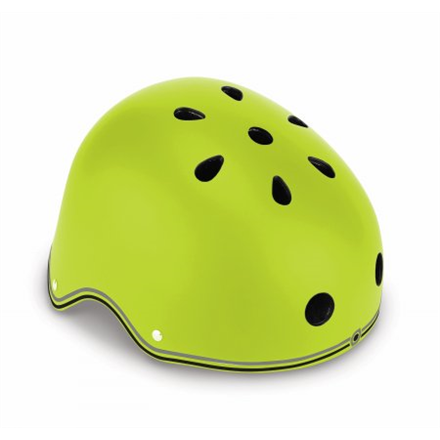 GLOBBER šalmas Primo Lights, XS/S (48-53cm), žalias