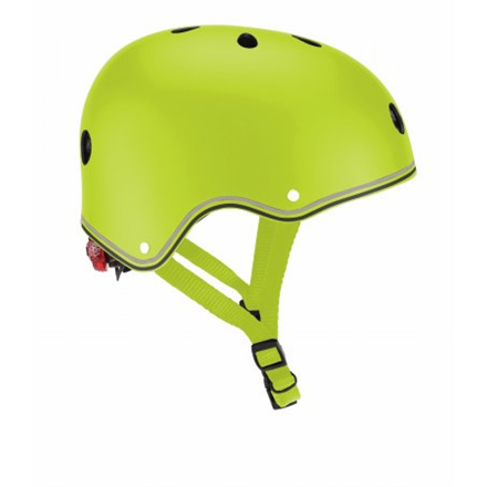 GLOBBER šalmas Primo Lights, XS/S (48-53cm), žalias