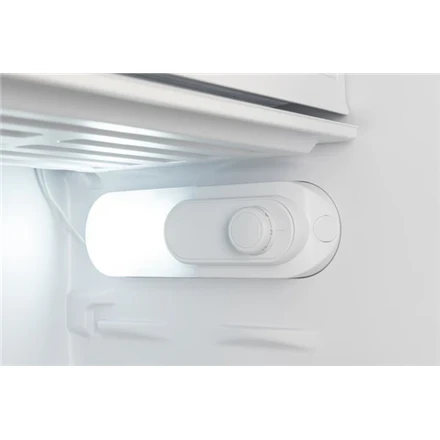 Goddess Šaldytuvas | GODRME085GW8SSE | Energy efficiency class E | Free standing | Larder | Height 85 cm | Šaldytuvas net capacity 88 L | 39 dB | Baltas