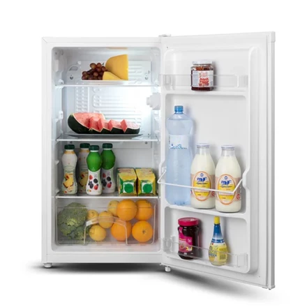 Goddess Šaldytuvas | GODRME085GW8SSE | Energy efficiency class E | Free standing | Larder | Height 85 cm | Šaldytuvas net capacity 88 L | 39 dB | Baltas