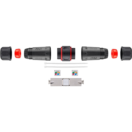 Goobay Outdoor (IP68) LAN kabelio jungtis, CAT 6 ekranuotas 44417