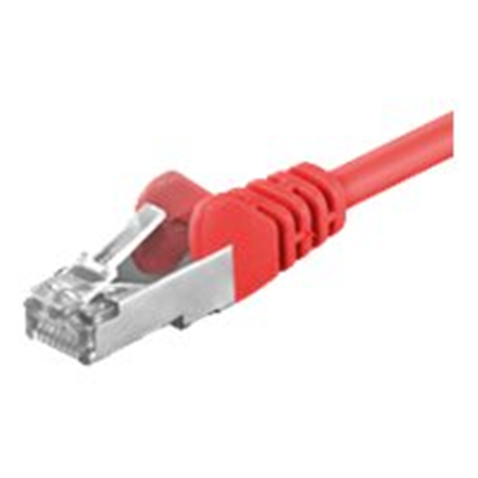 Goobay | CAT 5e patchable, F/UTP, raudona | Raudona