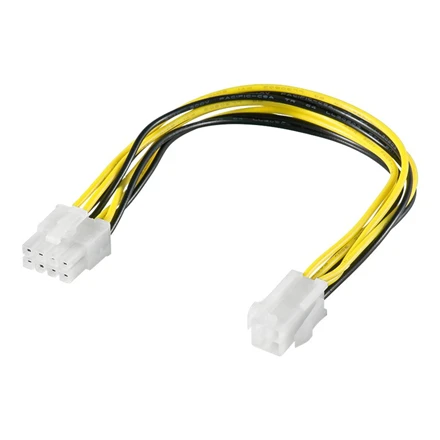 „Goobay“ | ATX12 P4 kompiuterio maitinimo laidas / adapteris; 4 kontaktų į 8 kontaktus