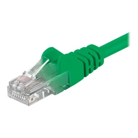Goobay | 68368 CAT 5e jungiamasis kabelis, U/UTP, Žalias, 3 m