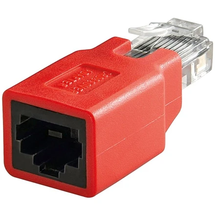 Goobay 68912 5e RJ45 kryžminis modulinis adapteris, CAT 5e