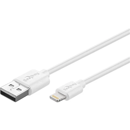 Goobay 72905 USB įkrovimo ir sinchronizavimo kabelis, USB A į Lightning, MFI sertifikatas, 0,5 m Goobay USB įkrovimo ir sinchronizavimo kabelis