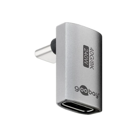 Goobay 90 laipsnių USB-C adapteris