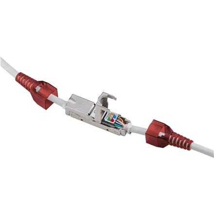 Goobay 79577 plona kabelio jungtis be įrankių CAT 6A, STP ekranuota