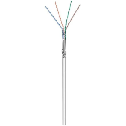 Goobay 95708 CAT 5e tinklo kabelis, SF/UTP, pilkas, 305 m