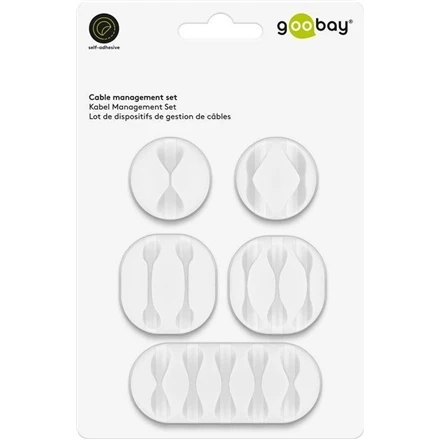 Goobay Cable valdymo rinkinys 70681 Baltas