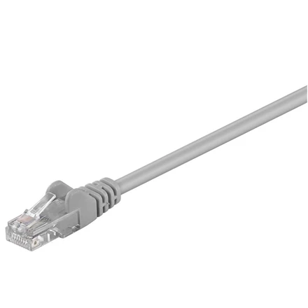 „Goobay“ | CAT 5e jungiamasis kabelis, U/UTP | Pilkas RJ45 kištukas (8P8C) | RJ45 kištukas (8P8C)
