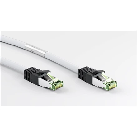 Goobay CAT 8.1 patch cable, S/FTP (PiMF) 55122 0,25 m, Baltas, Cat 8.1 S/FTP