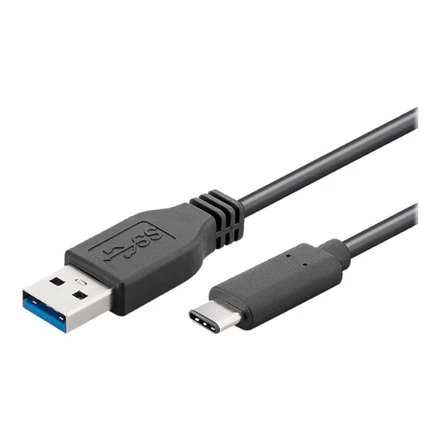 Goobay | Apvalus kabelis | Sinchronizuokite ir įkraukite Super Speed USB-C į USB A 3.0 įkrovimo laidą | 67890 | USB 3.0 kištukas (A tipas) | USB-C (vyriškas)