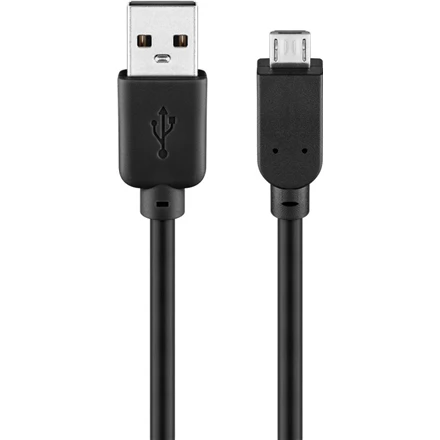 Goobay | USB 2.0 didelės spartos kabelis | 93918 | USB 2.0 kištukas (A tipas) | USB 2.0 mikro kištukas (B tipas)