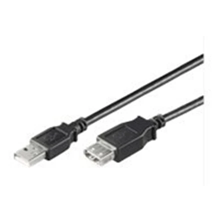 Wentronic TECHLY 686221 Techly Hi-Speed USB 2.0 ilgintuvas A-A M/F 30cm juodas