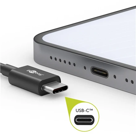 Goobay USB-C įkrovimo ir sinchronizavimo kabelis, 1m | 66317