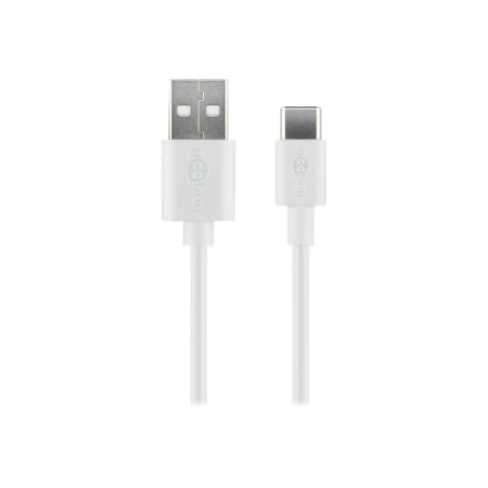 Goobay USB-C įkrovimo ir sinchronizavimo laidas, 1 m | USB-A į USB-C