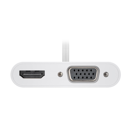 Goobay | USB-C kelių prievadų adapteris HDMI + VGA + PD 100 W | 52418