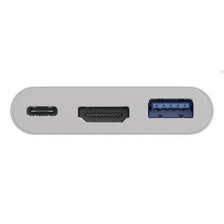 „Goobay“ | USB-C į HDMI / USB-C / USB-A 3.0 daugiaprievadis adapteris | USB-C į HDMI