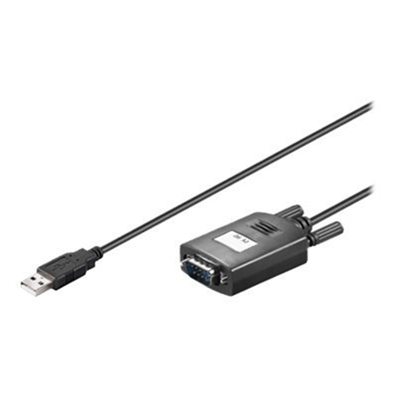 „Goobay“ | USB nuoseklusis RS-232 keitiklis, permatomas | 68875 | USB 2.0 kištukas (A tipo) | D-SUB/RS-232 kištukas (9 kontaktų)