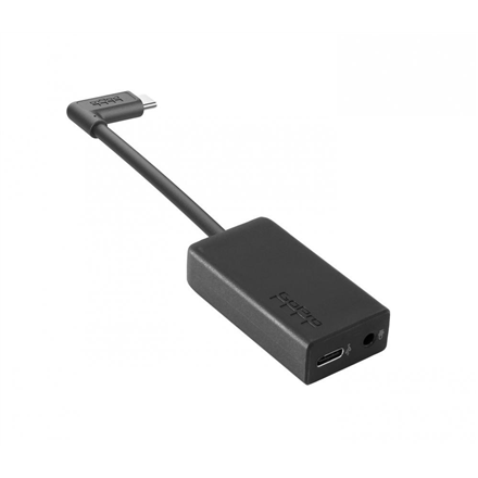 GOPRO PRO 3,5 MM MIC ADAPTERIS (HERO12/11/10/9/8/7/6/5)