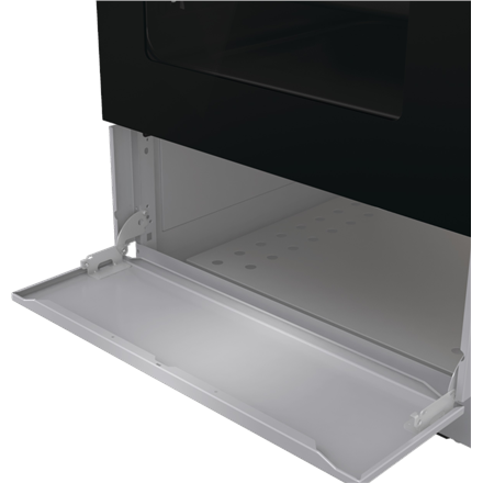 Viryklė Gorenje Cooker | GK5C42SH | Hob type Gas | Oven type Electric | Pilkas | Plotis 50 cm | Gylis 59.4 cm | 70 L