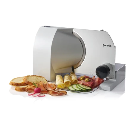 Gorenje Food Slicer R708A Nerūdijantis plienas, 100 W