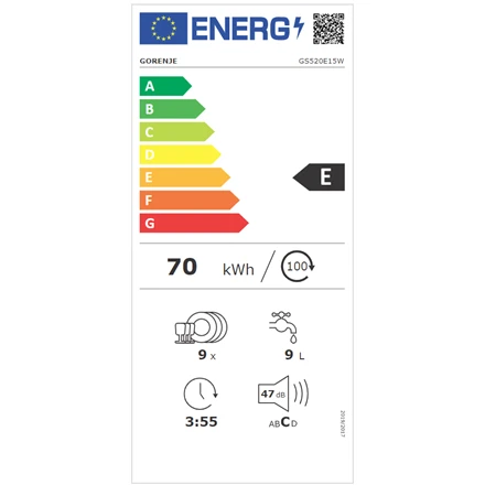 Indaplovė GORENJE GS520E15W
