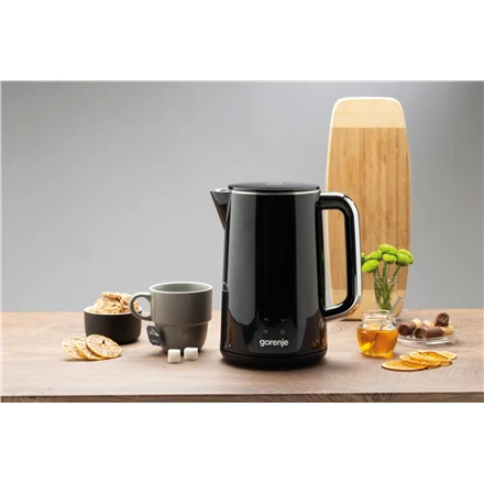 Gorenje Virdulys K17DWD Electric 2200 W 1.7 L Nerūdijantis plienas 360° rotational base Juodas