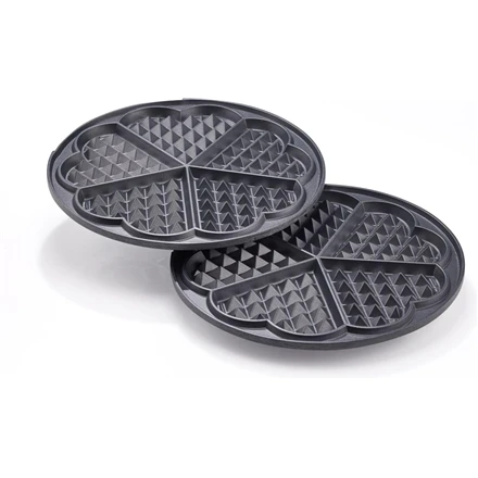 Vaflinė Gorenje | Mini Grilis | WM701W | 700 W | Number of pastry 5 | Heart shaped | Baltas