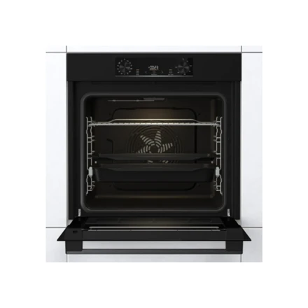 Gorenje | Orkaitė | BOS6737E06B | 77 L | Daugiafunkcis | EcoClean | Mechaninis valdymas | Garų funkcija | Konvekcija | Aukštis 59,5 cm | Plotis 59,5 cm | Juodas