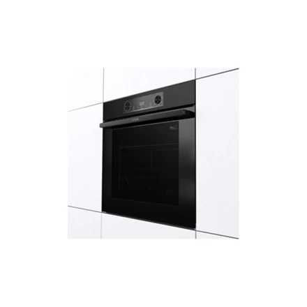 Gorenje | Orkaitė | BOS6737E06B | 77 L | Daugiafunkcis | EcoClean | Mechaninis valdymas | Garų funkcija | Konvekcija | Aukštis 59,5 cm | Plotis 59,5 cm | Juodas