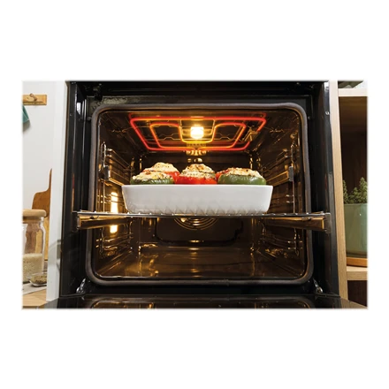 Gorenje | Orkaitė | BOS6737E13BG | 77 L | Daugiafunkcis | EcoClean | Mechaninis valdymas | Garų funkcija | Konvekcija | Aukštis 59,5 cm | Plotis 59,5 cm | Juodas