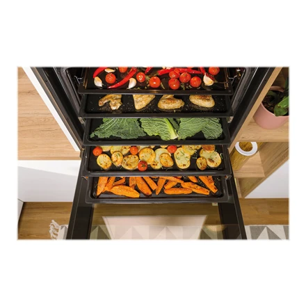 Gorenje | Orkaitė | BOS6737E13BG | 77 L | Daugiafunkcis | EcoClean | Mechaninis valdymas | Garų funkcija | Konvekcija | Aukštis 59,5 cm | Plotis 59,5 cm | Juodas