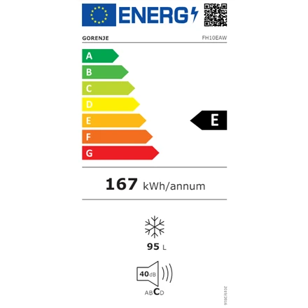 Šaldiklis Gorenje FH10EAW