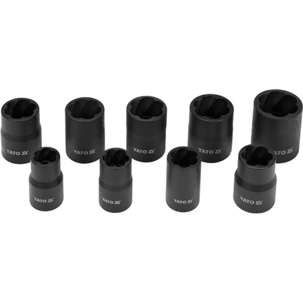 Grąžtas Yato Broken Screw Removal Kit (10 vnt.) | YT-0603