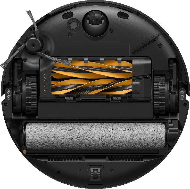 Grindų valymo robotas | MOVA Z70 Ultra Roller Complete |  Šlapias ir sausas valymas | 6400 mAh | Dulkių talpa 4 l | 36000 Pa | Akmens juoda