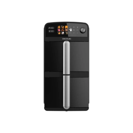 Gruzdintuvė Cecotec Double hot air fryer | Cecofry DuoLevel 10000 | Power 2400 W | Capacity 10 L | Juodas