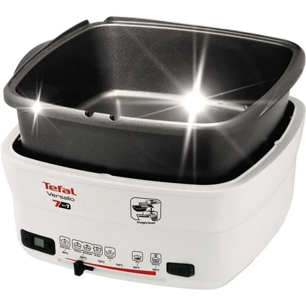 Gruzdintuvė TEFAL Daugiafunkcinis puodas FR490070 Versalio Deluxe 7 in 1 Capacity 2 L, Baltas