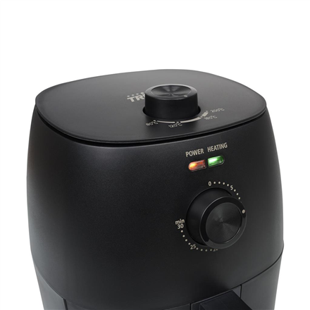 Gruzdintuvė Tristar Mini Airfryer | FR-9014 | Galia 1150 W | Talpa 2 L | Karšto oro technologija | Juodas