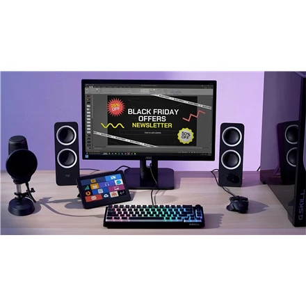 „G.Skill Widget“ prietaisų skydelis 7 colių jutiklinis skydelis | GD-A7PCCSK-WGD