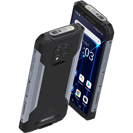 MyPhone HAMMER Construction 6/128GB Sidabrinis