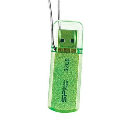 Helios 101 | Silicon Power | 32 GB | USB 2.0 | Žalias