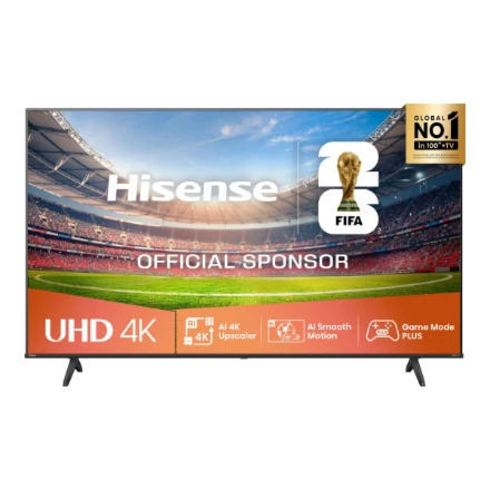 Televizorius Hisense 4K TV | 75A6Q | 75 | Smart TV | VIDAA Smart OS | UHD | Juodas