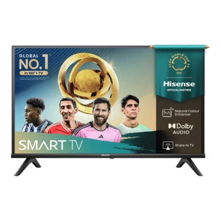 Televizorius Hisense HD Smart TV | 32A4Q | 32" | Smart TV | VIDAA OS | HD | Juodas