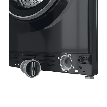 Skalbimo mašina Juodos spalvos skalbyklė Hotpoint Ariston NLCD 948 BS A EU