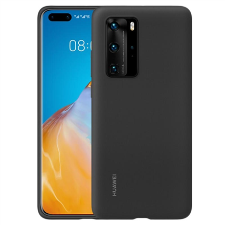 Silikoninis dėklas for Huawei P40 Pro (Juodas)