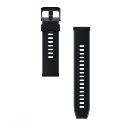 Huawei Fluoroelastomer Strap (Juodas) 22m, for Watch GT Series (46mm) WATCH  3 Series, EasyFit 2-22F0 Huawei | Varle.lt