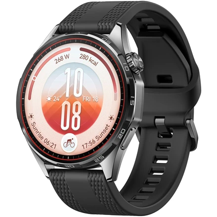 HUAWEI WATCH GT 7 46mm Black with EasyCross Fluoroelastomer Strap