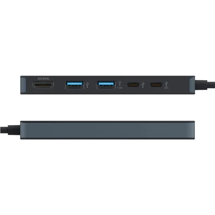 Targus „Hyper HyperDrive Flex“ 5 prievadų USB-C šakotuvas | HD4101BKGL | HDMI jungtys kiekis: 1